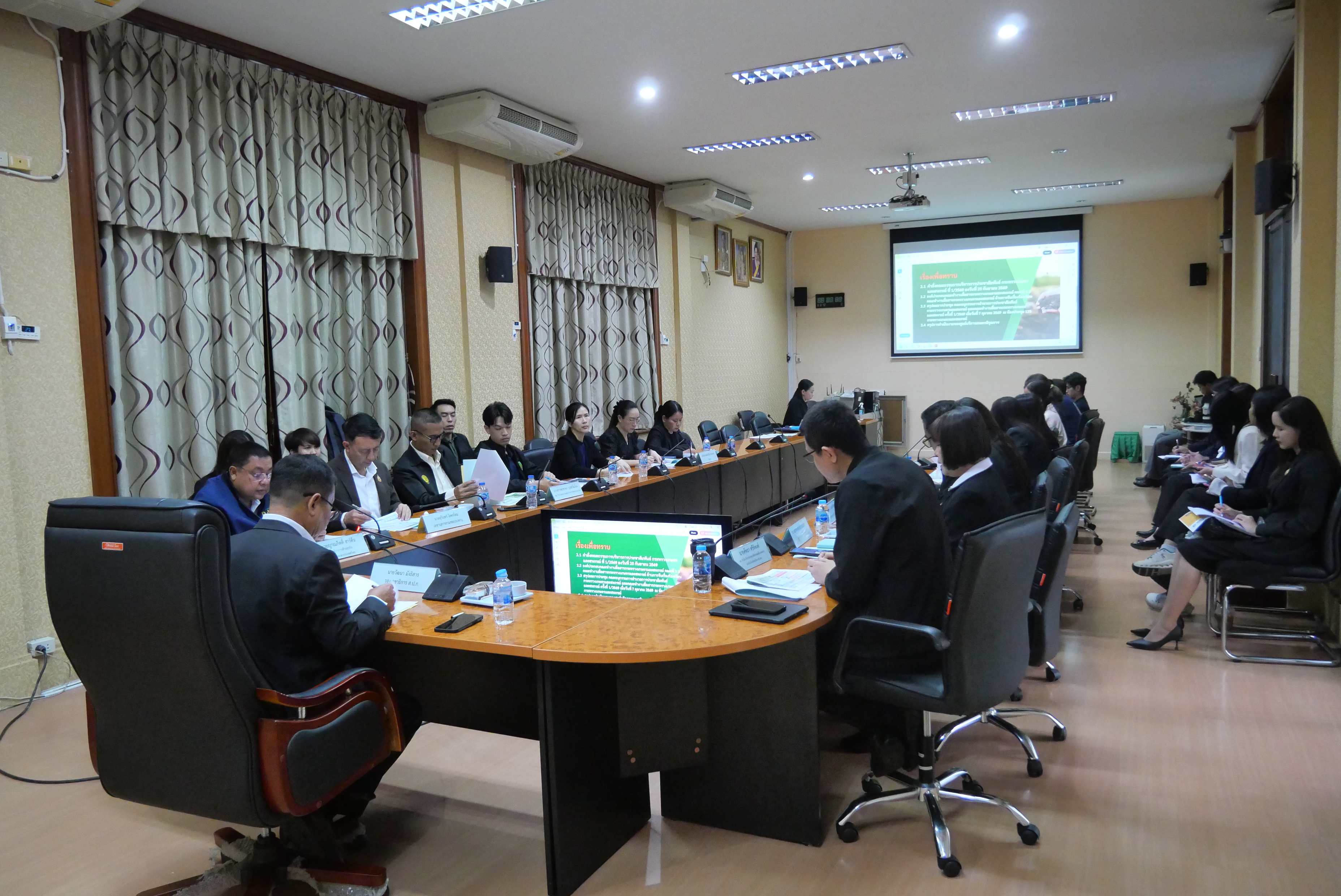 title - รองเลขาธิการ ส.ป.ก. ประชุมคณะทำงานสื่อสารกระทรวงเกษตรและสหกรณ์ ด้านการรับเรื่องร้องเรียนและแก้ไขปัญหาเกษตรกร ครั้งที่ 1/2569 